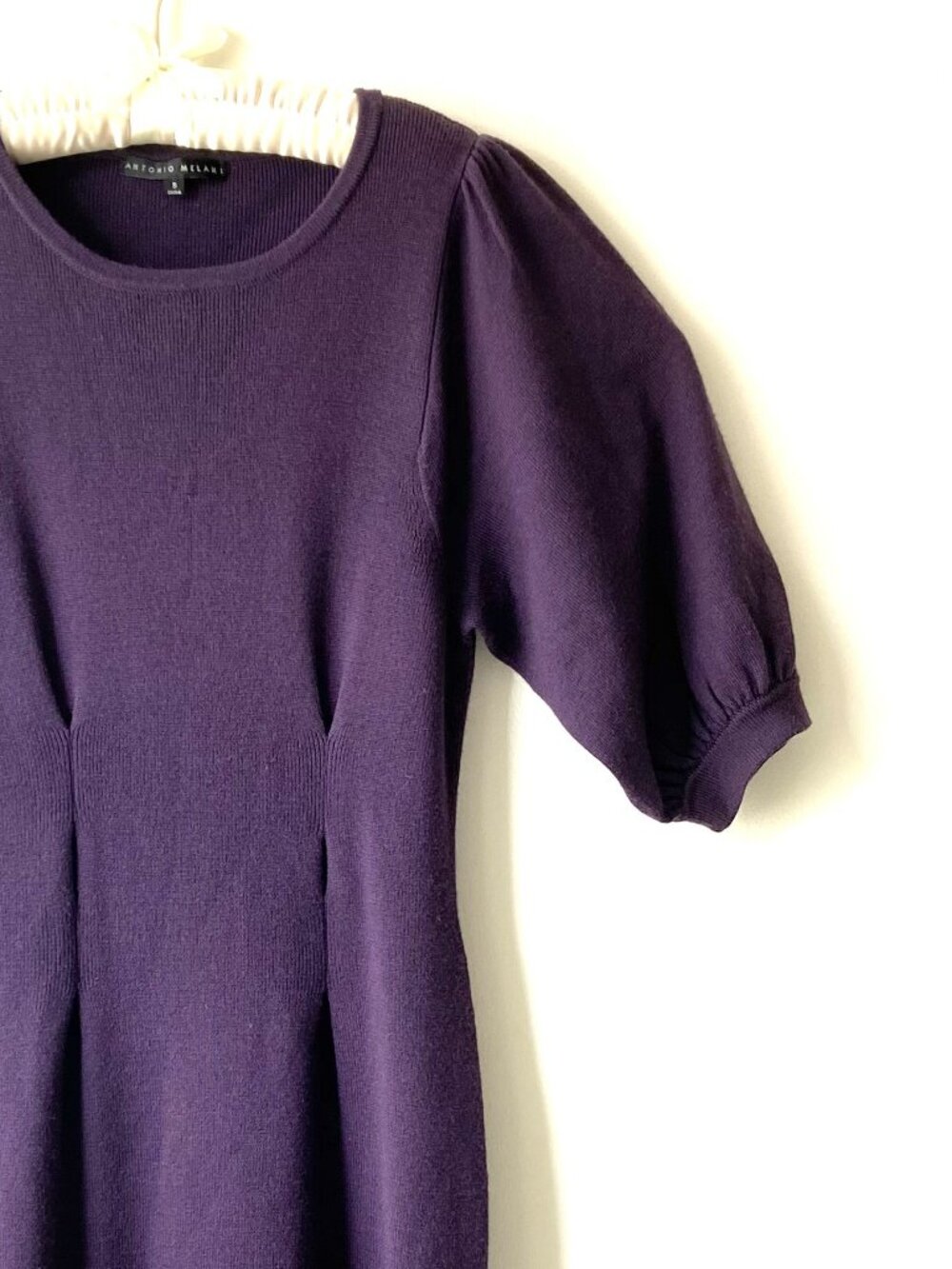 Antonio Melani Purple Sweater Dress
